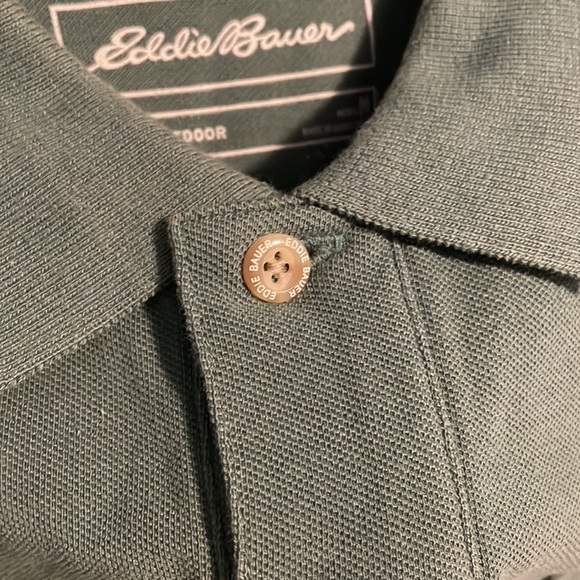 Eddie Bauer Green Polo - Picture 3 of 4